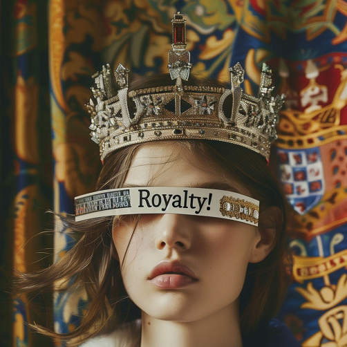 Young Royal Wall Art - H90 x W60 cm