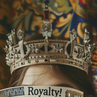 Young Royal Wall Art - H90 x W60 cm