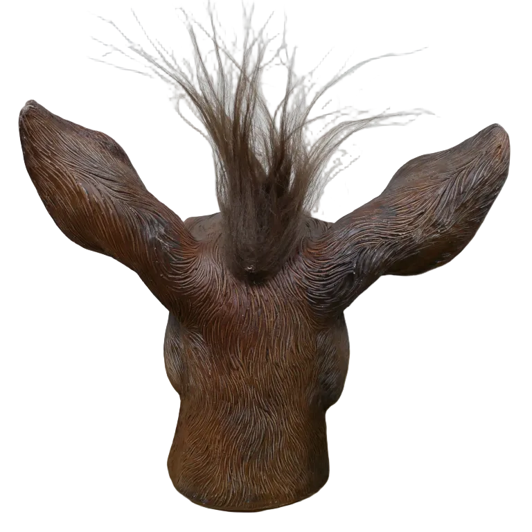 Laughing Donkey Head Ornament