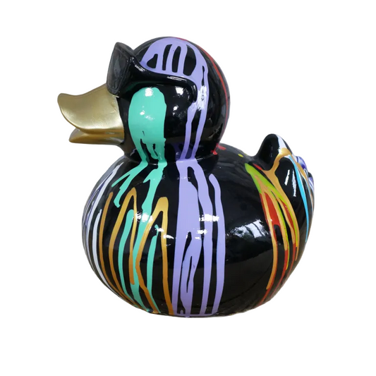 Resin Paint Drip Duck