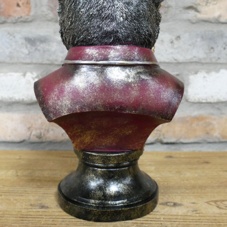 Monocle Bear Bust