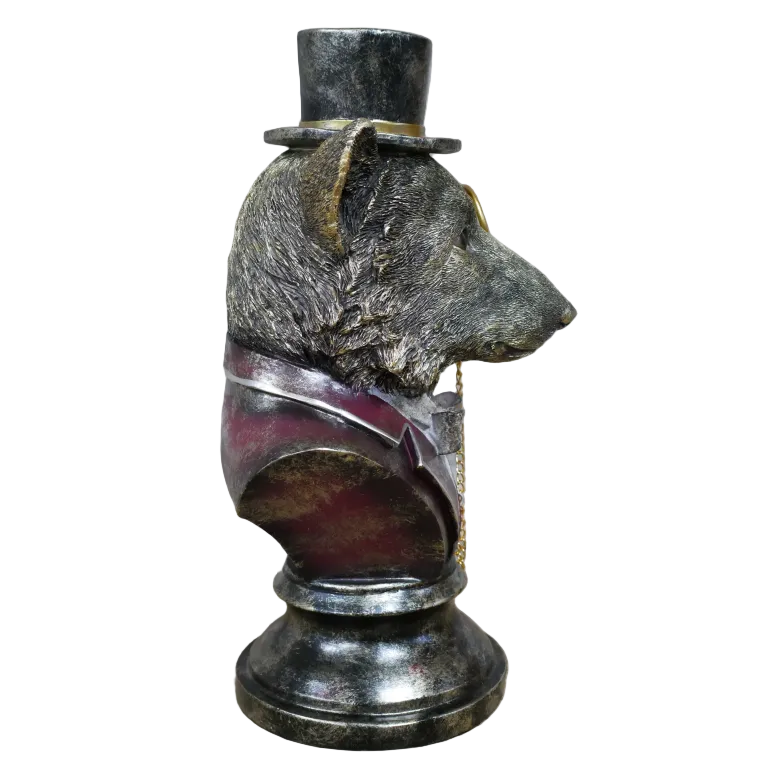 Monocle Fox Bust