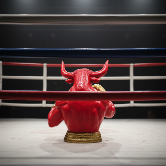 Bull Boxer Bust