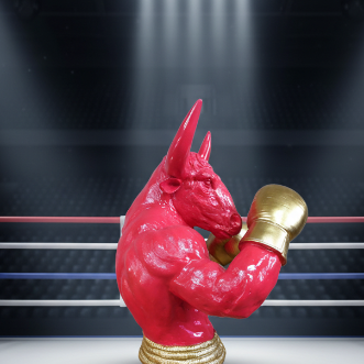 Bull Boxer Bust