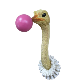 Ostrich Wall Decoration
