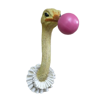Ostrich Wall Decoration