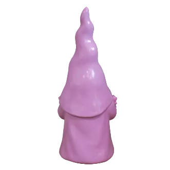 Girl Gnome holding a Heart