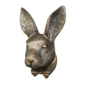 Rabbit Bow Tie Wall Decoration