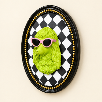 Set of 4 Quirky 3D Pictures