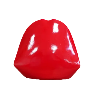 Red Lips with Cherries Ornament