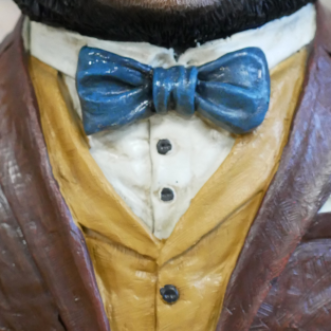 Dapper Mole in a Suit Bust