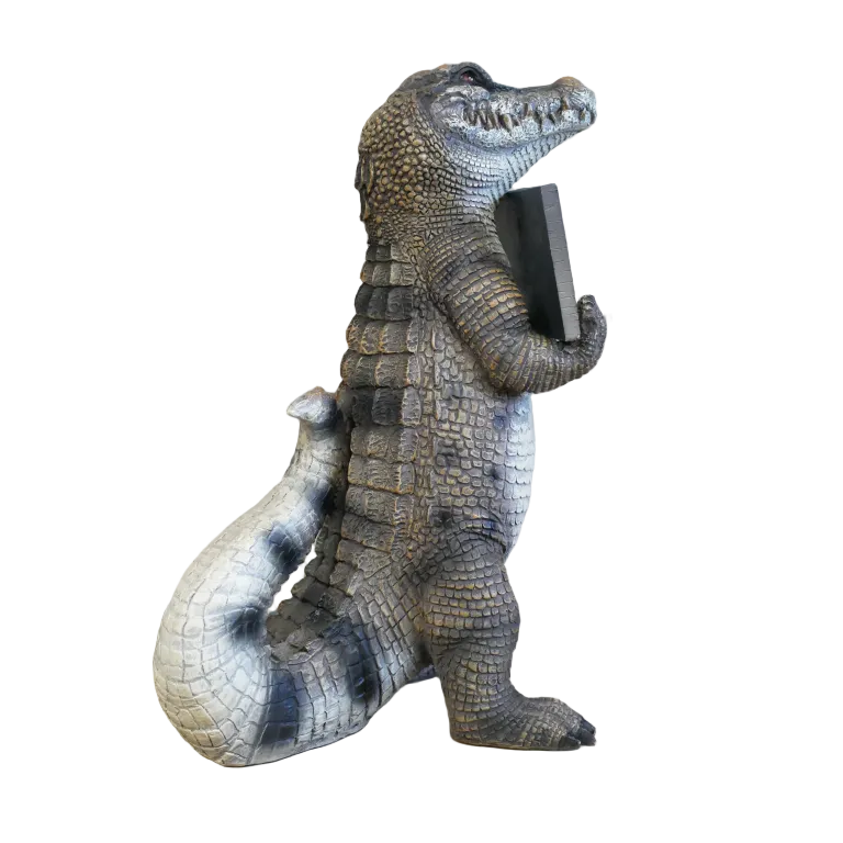Crocodile 'No Fishing' Figure