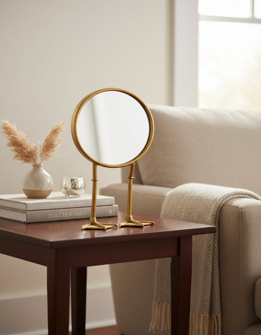 Duck Feet Table Mirror