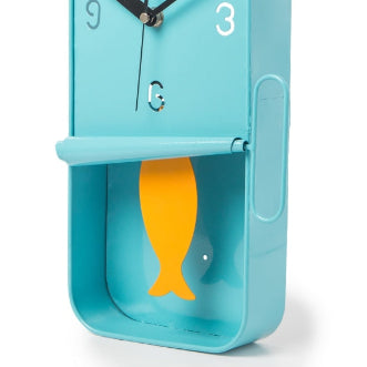 Sardine Tin Pendulum Wall Clock