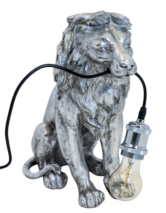 Sitting Lion Table Lamp