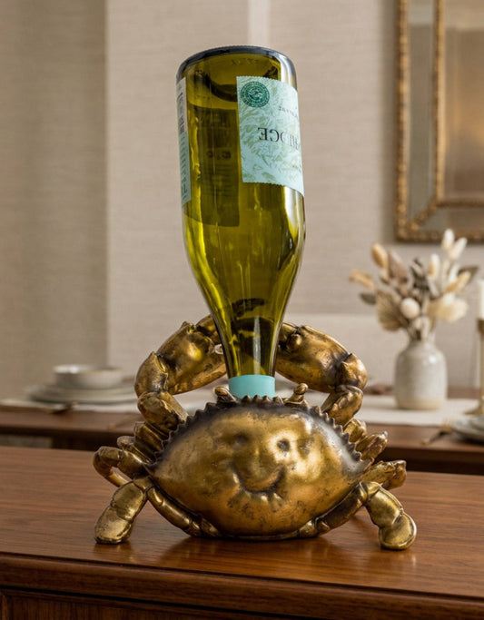 Thirsty Crab Wine Bottle Holder