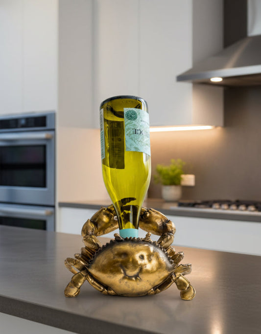 Thirsty Crab Wine Bottle Holder