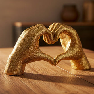 Heart Hands Ornament