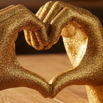 Heart Hands Ornament