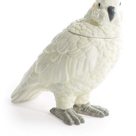Cockatoo Storage Jar
