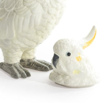 Cockatoo Storage Jar