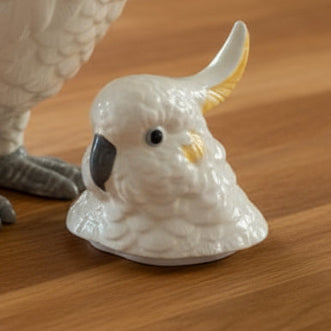 Cockatoo Storage Jar