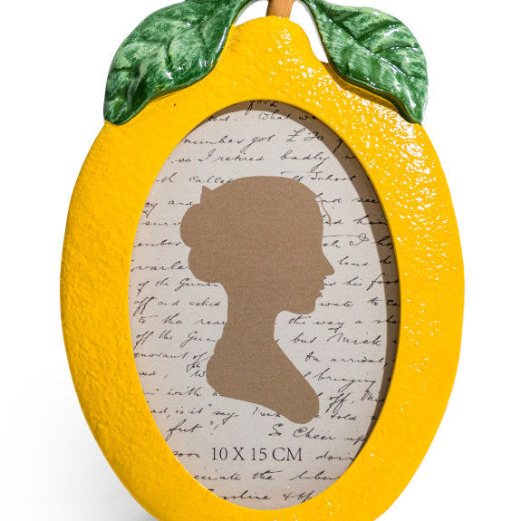 Lemon Photo Frame – 4” x 6”