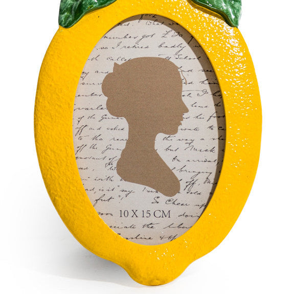 Lemon Photo Frame – 4” x 6”