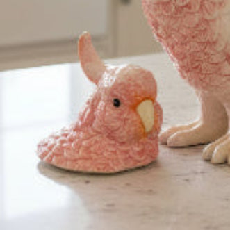 Cockatoo Storage Jar