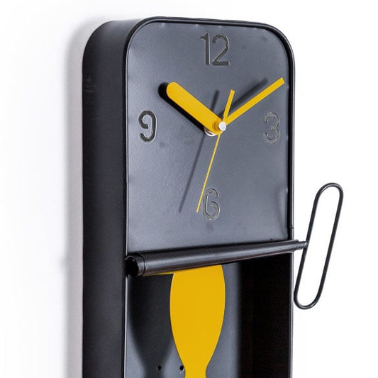 Sardine Tin Pendulum Wall Clock