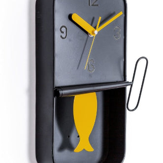 Sardine Tin Pendulum Wall Clock
