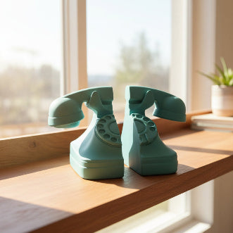 Telephone Bookends