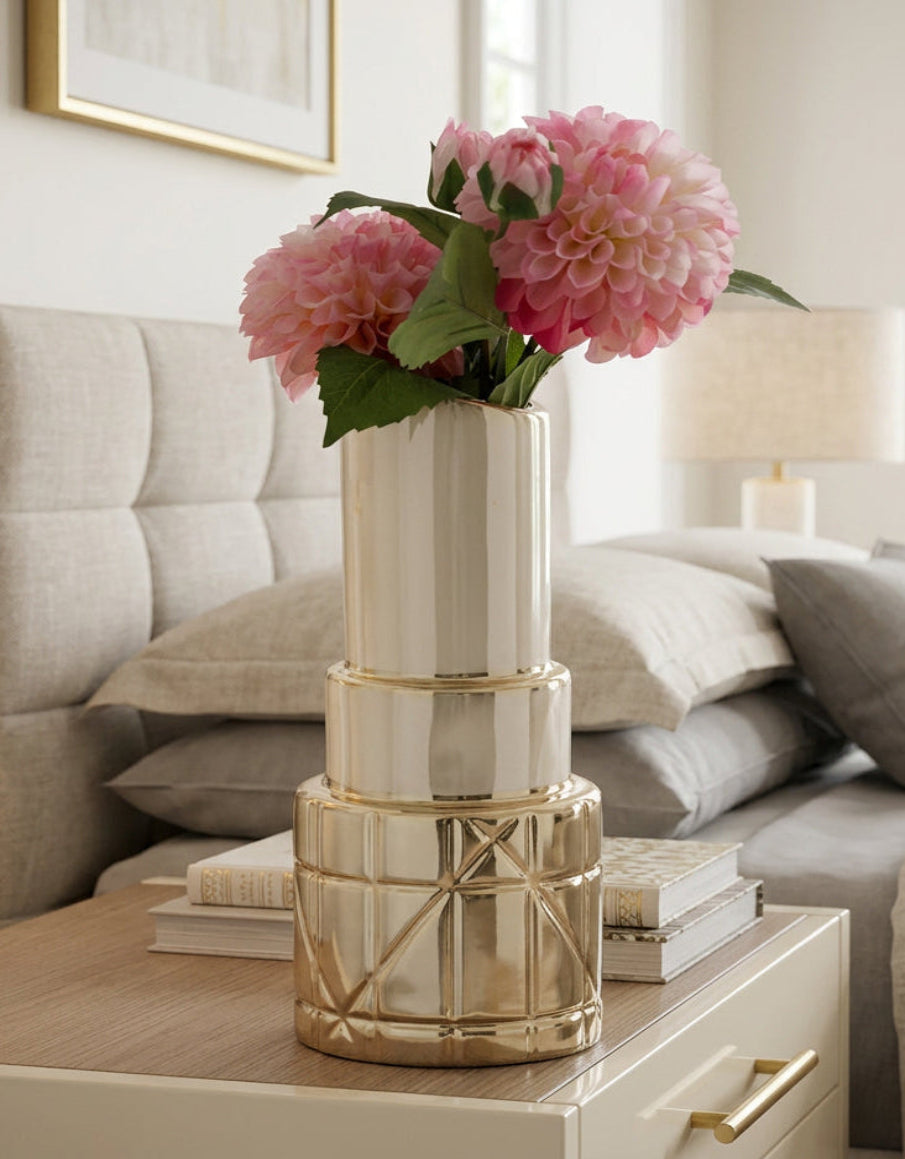 Electro Gold Lipstick Vase