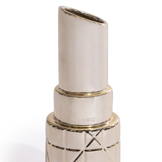Electro Gold Lipstick Vase