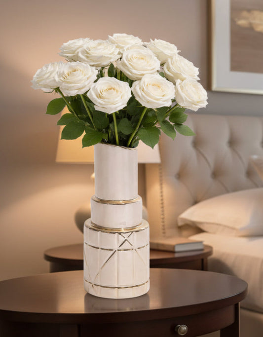 Electro Gold Lipstick Vase