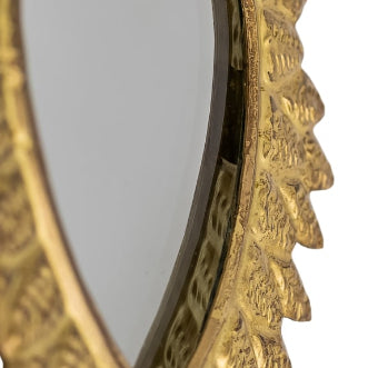 Antique Gold Sacred Heart Wall Mirror