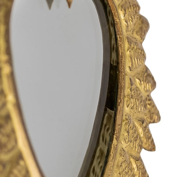 Antique Gold Sacred Heart Wall Mirror