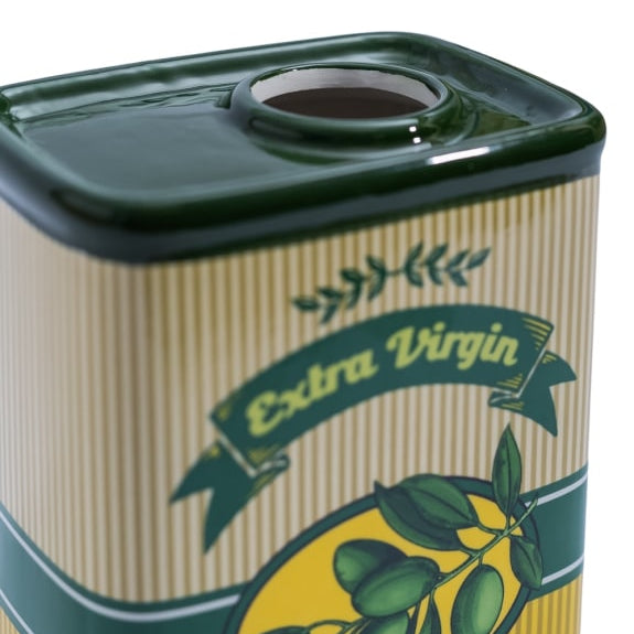 Retro Olive Oil Drum Vase