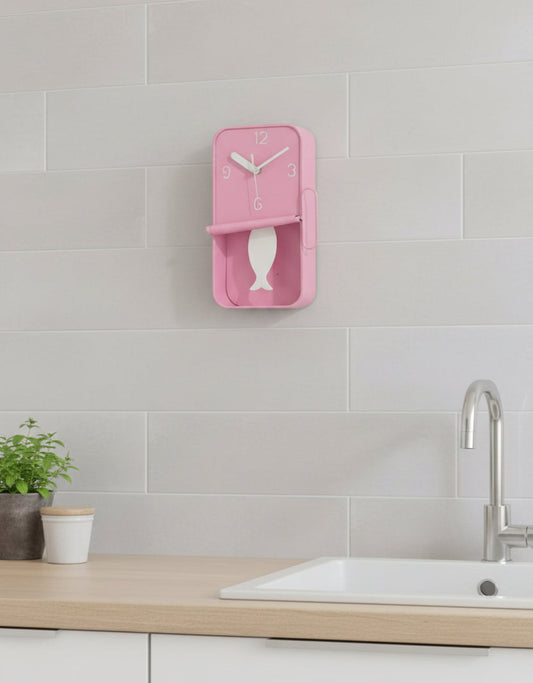 Sardine Tin Pendulum Wall Clock