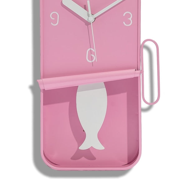Sardine Tin Pendulum Wall Clock