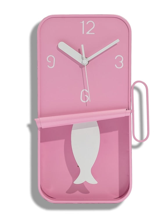 Sardine Tin Pendulum Wall Clock