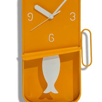 Sardine Tin Pendulum Wall Clock