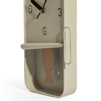 Sardine Tin Pendulum Wall Clock