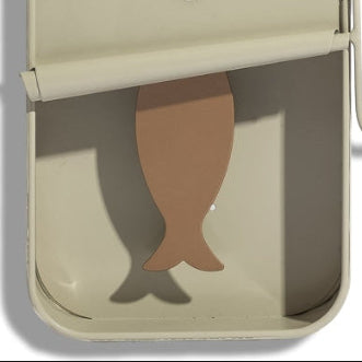 Sardine Tin Pendulum Wall Clock