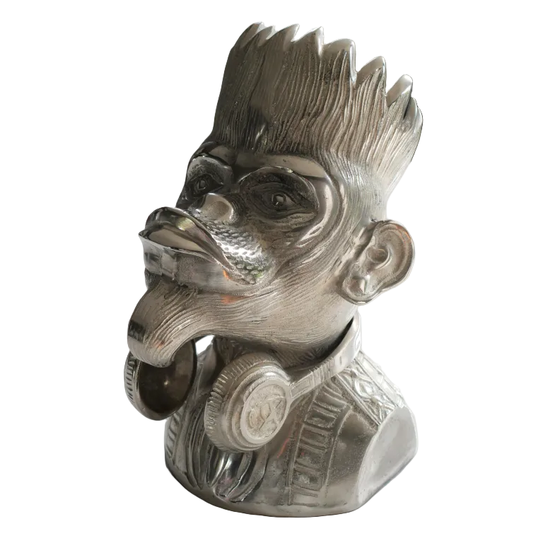 Aluminium Monkey Wine Bottle Holder