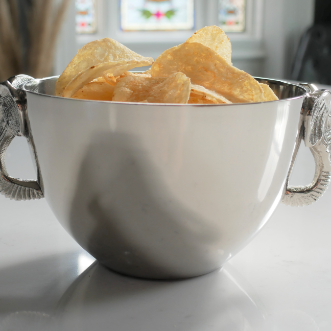 Aluminium Elephant Head Bowl