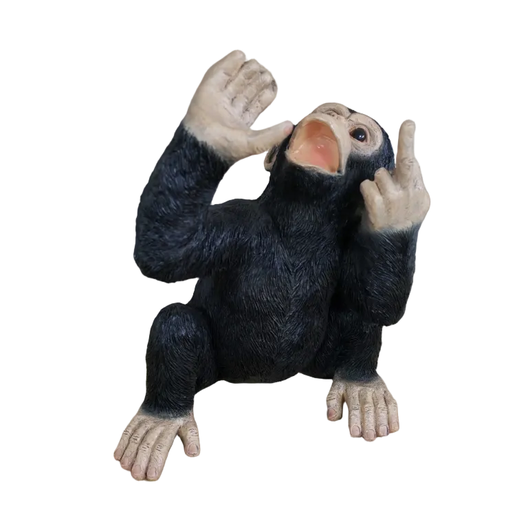 Naughty Monkey Wine Bottle Holder