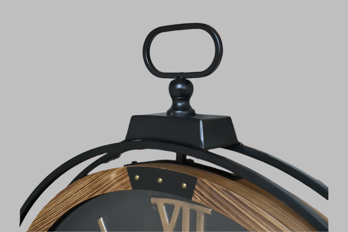 Large Round Wall Cog Clock