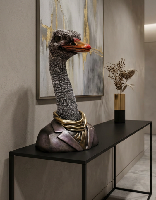 Ornamental Emu Bust