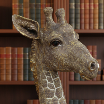 Ornamental Giraffe Bust